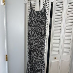 Aerie Ruffle Maxi Dress